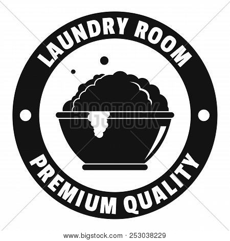 Laundry Premium Room Logo. Simple Illustration Of Laundry Premium Room Logo For Web Design Isolated 