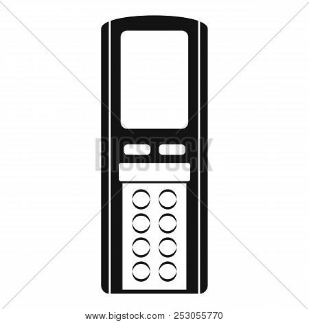 Remote Control Conditioner Icon. Simple Illustration Of Remote Control Conditioner Icon For Web Desi