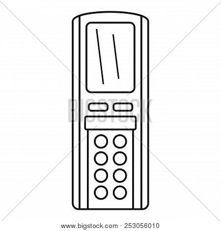 Remote Control Conditioner Icon. Outline Remote Control Conditioner Icon For Web Design Isolated On 