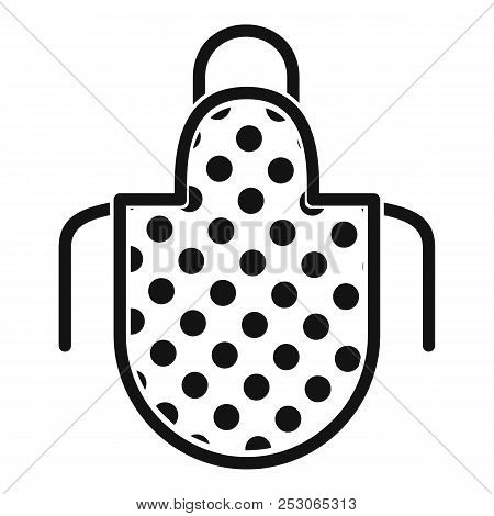 Apron Icon. Simple Illustration Of Apron Icon For Web Design Isolated On White Background