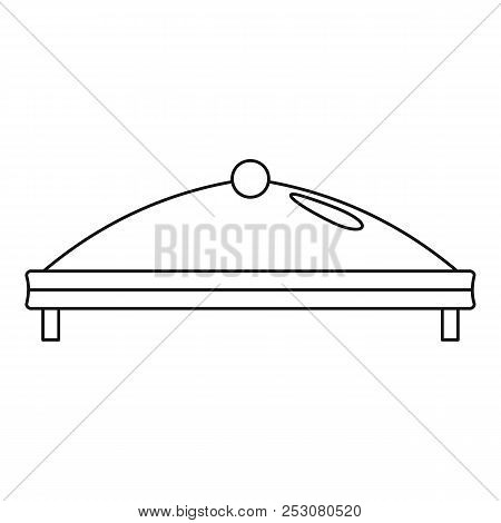 Commercial Tent Icon. Outline Illustration Of Commercial Tent Icon For Web Design Isolated On White 