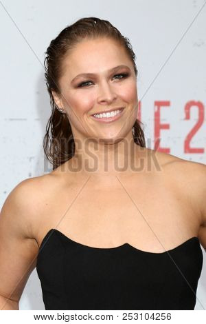LOS ANGELES - AUG 9:  Ronda Rousey at the 