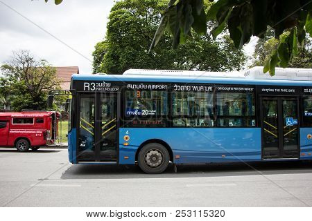 Blk Bus Of Rtc Or Chiangmai Smart Bus.