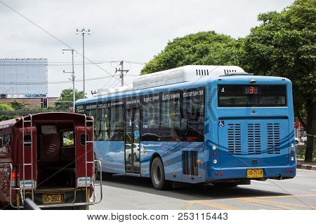 Blk Bus Of Rtc Or Chiangmai Smart Bus.