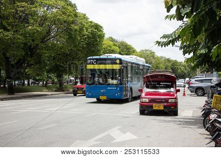 Blk Bus Of Rtc Or Chiangmai Smart Bus.