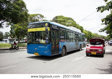 Blk Bus Of Rtc Or Chiangmai Smart Bus.