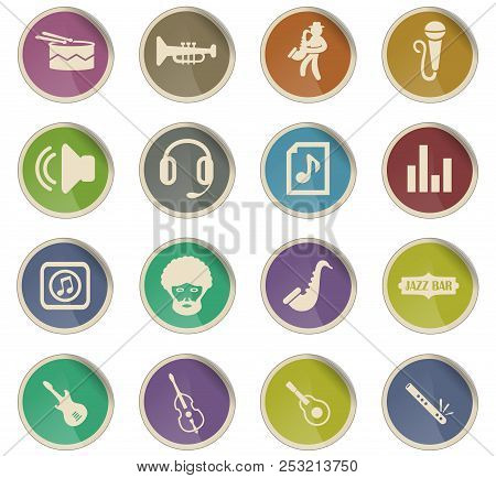 Music Vector Icons For User Interface Design