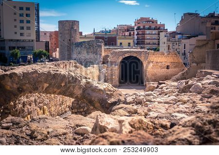 Roman Circus In Tarragona, Costa Dorada, Catalonia, Spain
