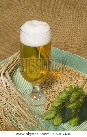 vaso de cerveza