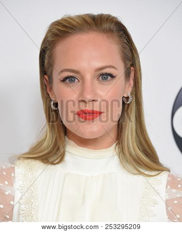 LOS ANGELES - AUG 07:  Danielle Savre arrives to the ABC TCA Summer Press Tour White Carpet Event  on August 7, 2018 in Hollywood, CA                
