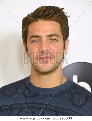 LOS ANGELES - AUG 07:  Alberto Frezza arrives to the ABC TCA Summer Press Tour White Carpet Event  on August 7, 2018 in Hollywood, CA                