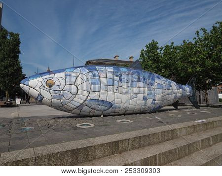 The Big Fish (aka Salmon Of Knowledge) In Belfast