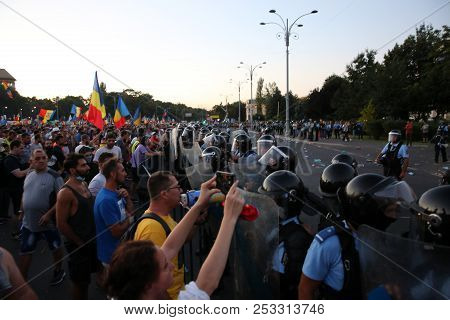 Hundreds Injured In Romania Protests
