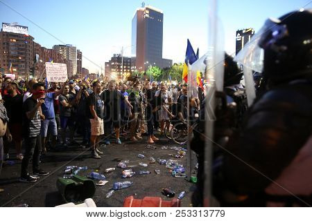Hundreds Injured In Romania Protests