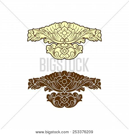 Retro Pattern Ornament Vector Design, Easy To Edit