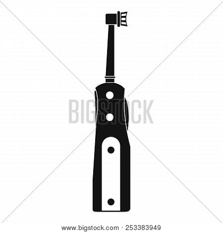 Electric Toothbrush Icon. Simple Illustration Of Electric Toothbrush Icon For Web Design Isolated On