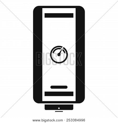 Eco Boiler Icon. Simple Illustration Of Eco Boiler Icon For Web Design Isolated On White Background