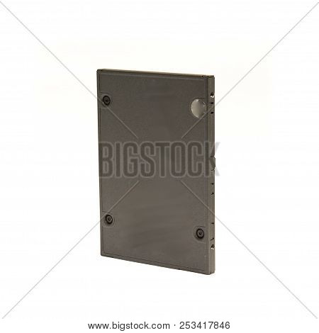 Close-up Solid-state Storage Device Isolated On White