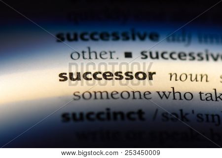 Successor Word In A Dictionary. Successor Concept.