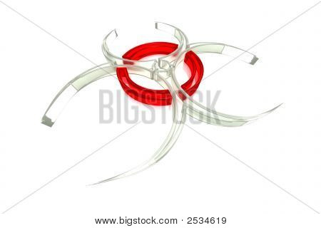 3D Bio-fare Symbol