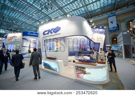 Scf Booth At Transrussia 2016 - Transport Exhibition In Moscow, Russia, 30 November 2016