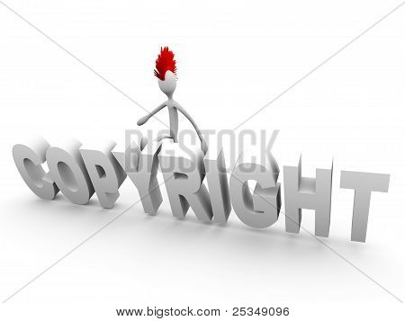 Punk Kicking Copyright