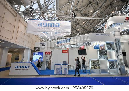 Auma Booth At Neftegaz 2012: International Exhibition For Equipment And Technologies For Oil And Gas