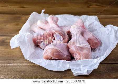 Raw Fresh Chiken Legs Chiken Horizontal Tasty Chicken