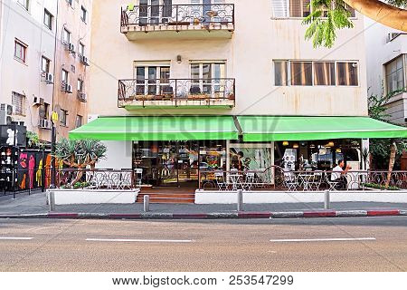 Tel Aviv, Israel - September 17, 2017: Kosher Mcdonalds Branch At Rothschild Boulevard