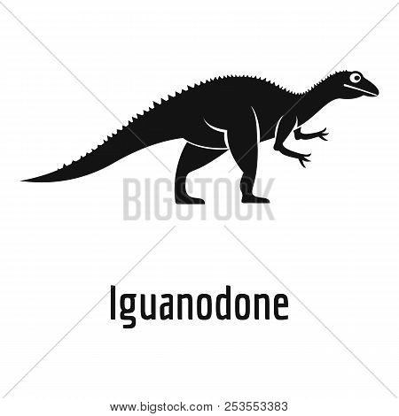 Iguanodone Icon. Simple Illustration Of Iguanodone  Icon For Web.
