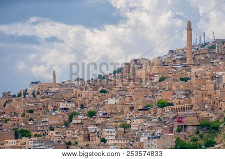 View Over The Old City Of Mardin, Turkey.