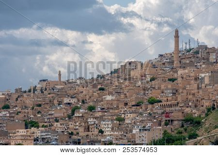 View Over The Old City Of Mardin, Turkey.