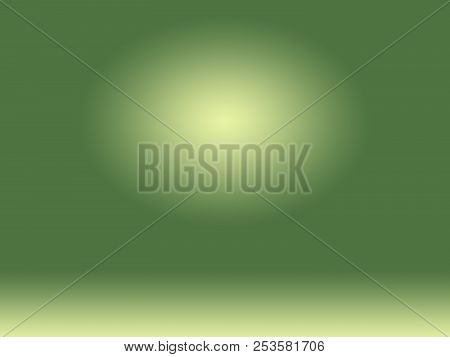 Abstract Blur Empty Green Gradient Studio Well Use As Background, Website Template, Frame, Business 