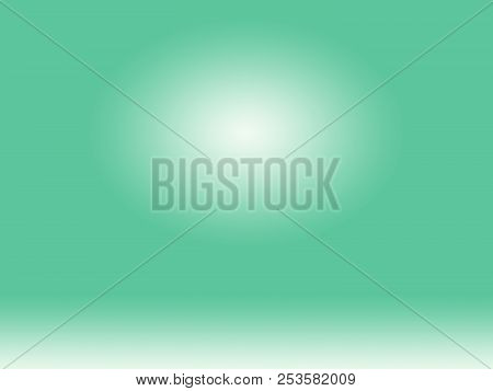 Abstract Blur Empty Green Gradient Studio Well Use As Background, Website Template, Frame, Business 