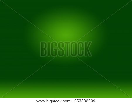 Abstract Blur Empty Green Gradient Studio Well Use As Background, Website Template, Frame, Business 