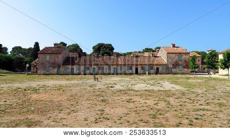 Fort Royal Sainte-marguerite On The Island, The Largest Of The Lerins Islands, About Half A Mile Off