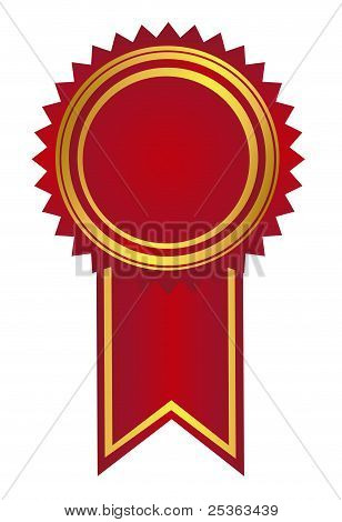 Rote rosette