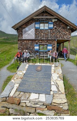 Grossglockner High Alpine Road, Austria - 2 July 2018: The Museum Of The Grossglockner High Alpine R