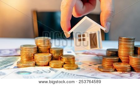 Real Estate Or Property Investment Growing Business. Home Mortgage Loan Rate. Saving Money For Retir