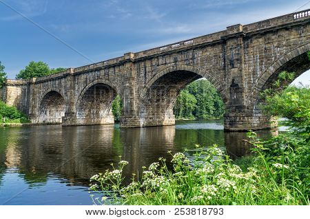 The Lune Valley Aqueduct, Which Carries The Lancaster Canal Over