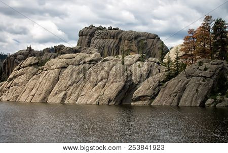 Sylvan Lake At Custer State Park South Dakota