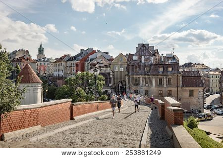 Streets And Architecture Of The Old City Of Lublin