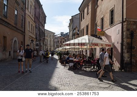 Streets And Architecture Of The Old City Of Lublin