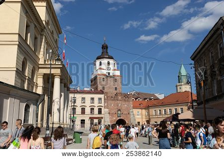 Streets And Architecture Of The Old City Of Lublin