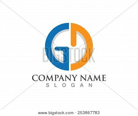 Gd Letter Logo Business Template Vector