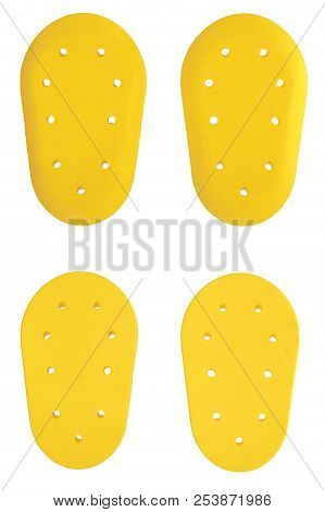 Motorbike Armour, Yellow Inserts In Pants, Polymer Protector, Guard Protectors, Safety For Protectio