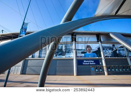 Manchester, United Kingdom - May 19 2018: Manchester City Football Club Founded In 1880 In Mancheste