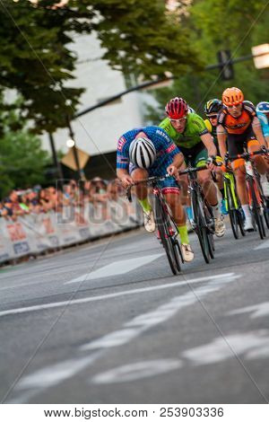 Biker Finishing Hard