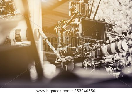 Production Crew, Behind The Scene Background Concept