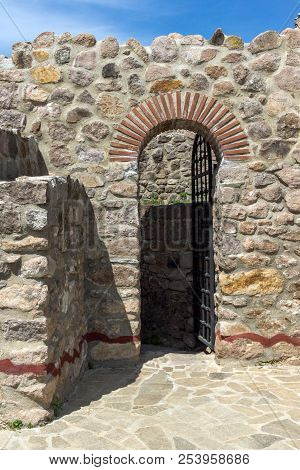 Peristera Fortress, Peshtera, Bulgaria - May 5, 2018: Ruins Of Ancient Byzantine Fortress The Perist